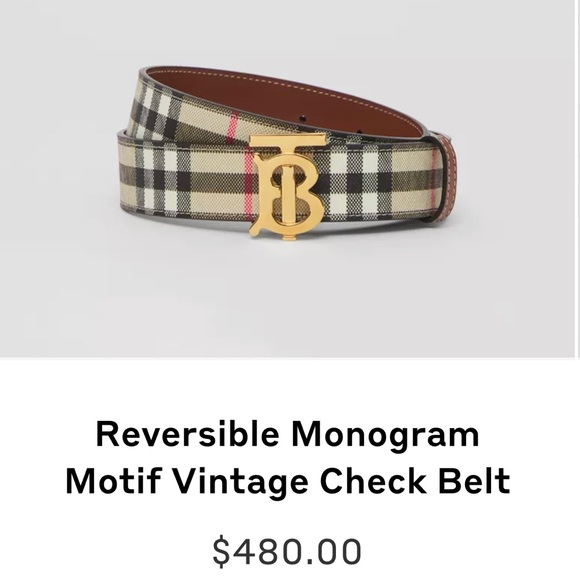 Burberry Belt: worn once - Picture 1 of 3